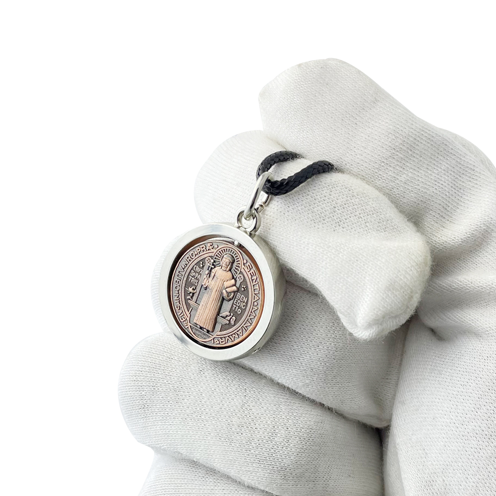 Jewelry & Watches Ltd - Yeni Aziz Benedict Madalyon Kolye Katolik