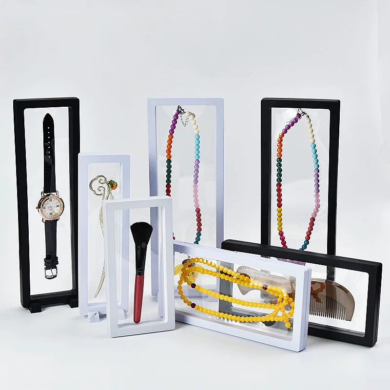 Siyah 10 adet, Şeffaf Yüzer Çe - Jewelry Box Watches Bracelets incelemesi ve fiyatı