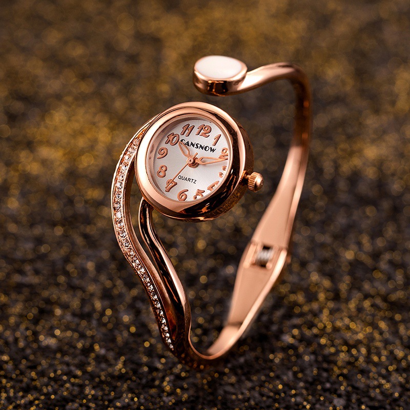 Yaratıcı Moda Kadın Elbise Kol - Jewelry Diamond Watches incelemesi ve fiyatı