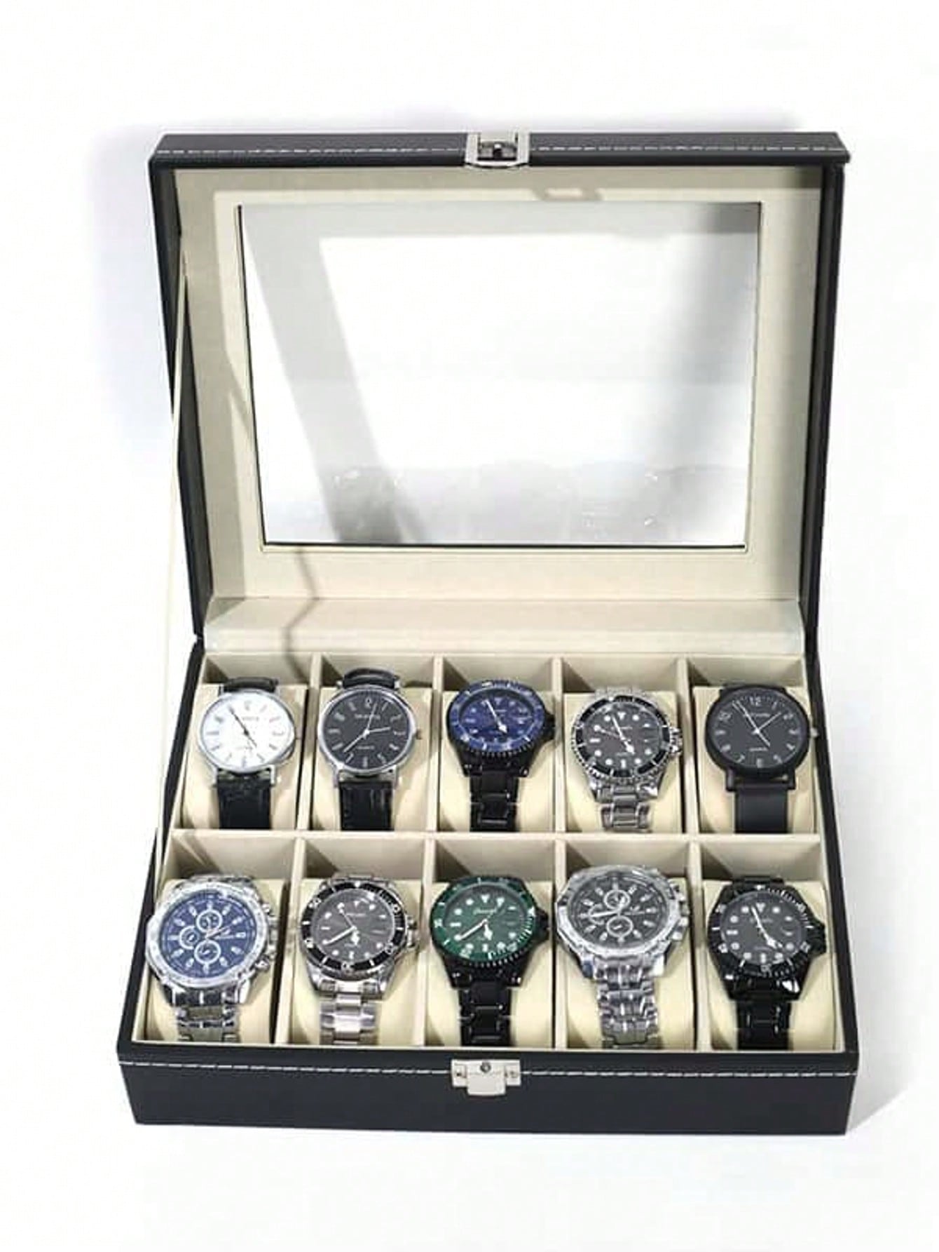 Kilitli Deri Saat Kutusu, Büyü - Jewelry Box Watches Bracelets incelemesi ve fiyatı