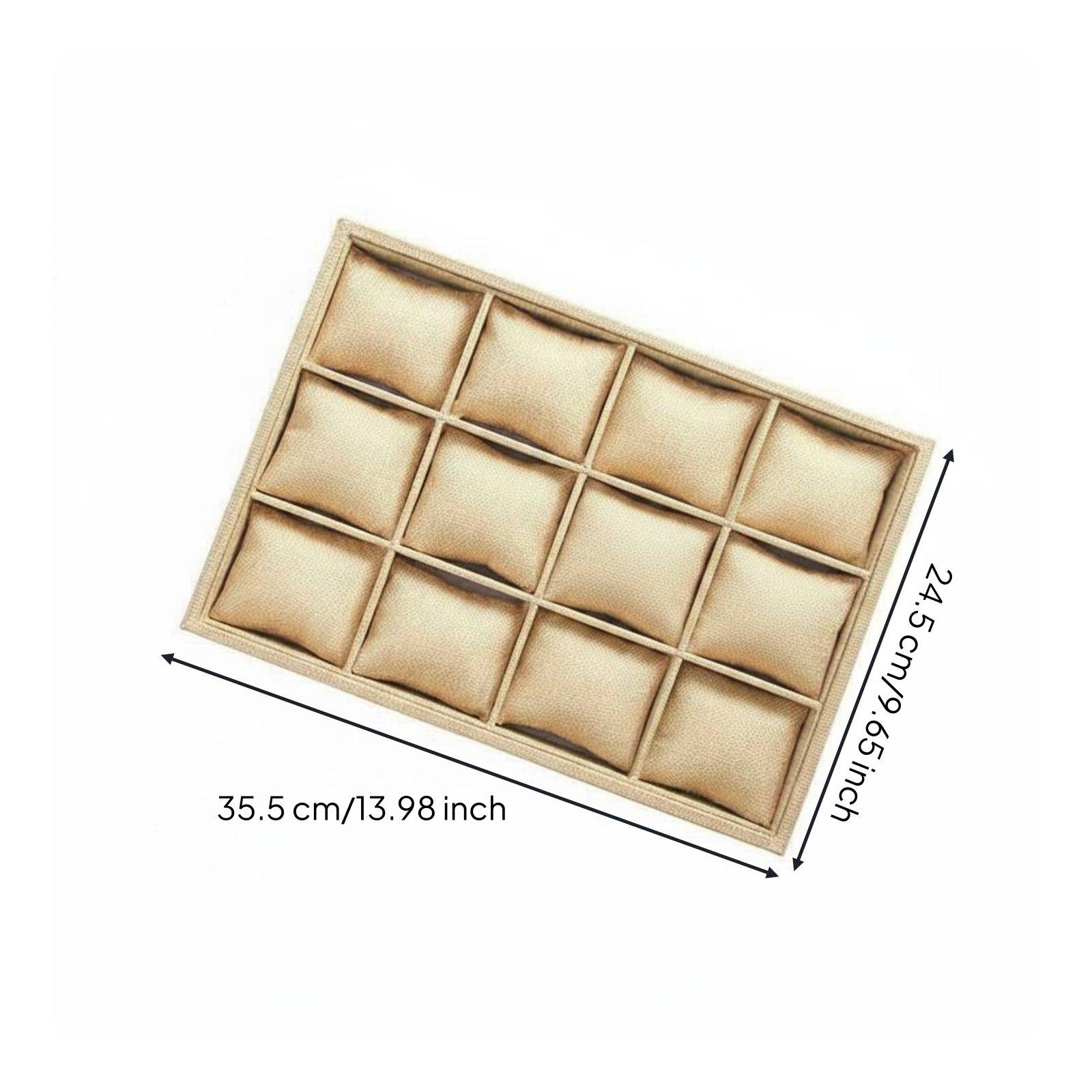 Keten Kumaş Takı Tutucu Açık Ü - Jewelry Box Watches Bracelets incelemesi ve fiyatı