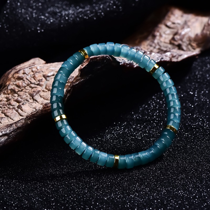 Doğal Yeşim Mavisi Su Abaküs B - Jewelry & Watches Ltd incelemesi ve fiyatı