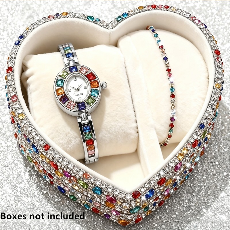 2 adet zarif renkli taklidi ka - Jewelry Box Watches Bracelets incelemesi ve fiyatı